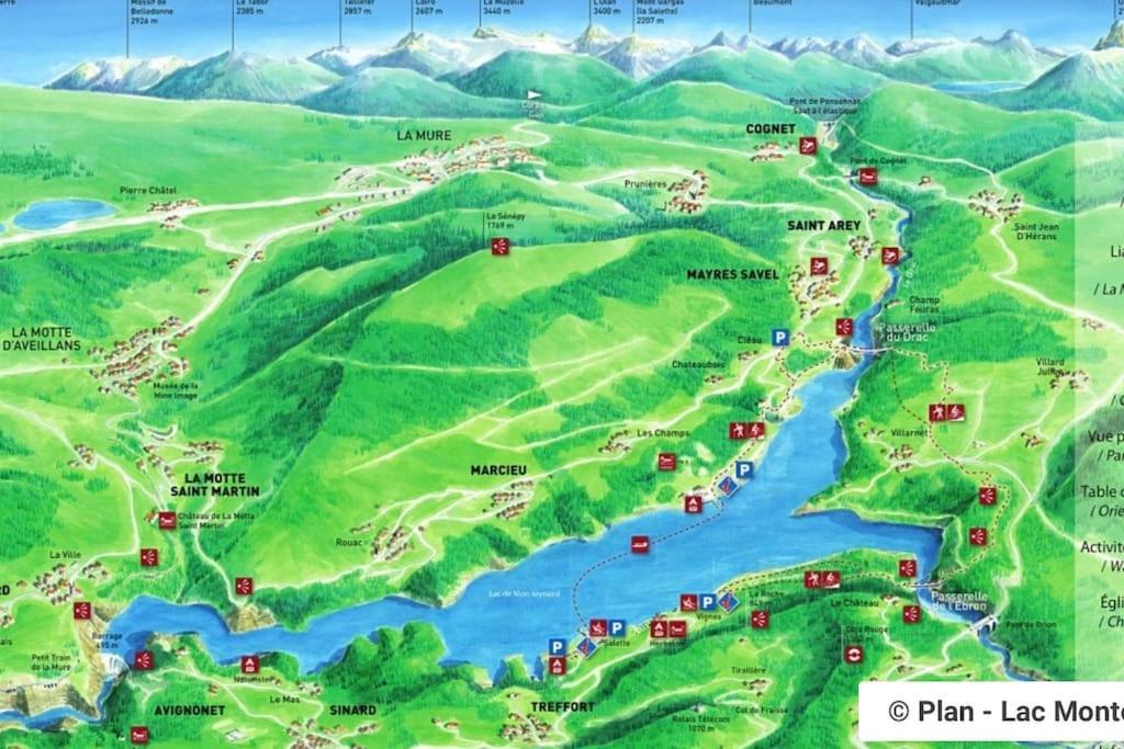 Grenoble Sud Varces Suite Privatisee Au Pied Des Montagnes Zewnętrze zdjęcie